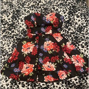 B. Darlin Strapless Sweetheart Neckline Cocktail/Prom Fit and Flare Short Dress